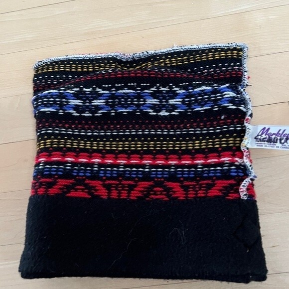 Merkley Headgear Vintage Pure Wool Colorful Trapeze Ski Beanie Hat main image 10